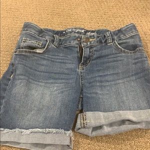 Cat and Jack jean shorts